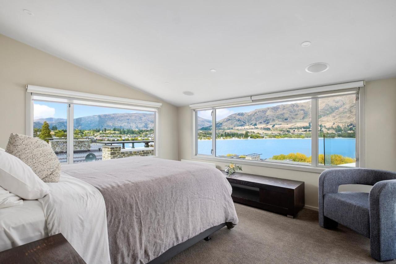 Luxury Lakeview Vista Apartment Wanaka Exterior foto