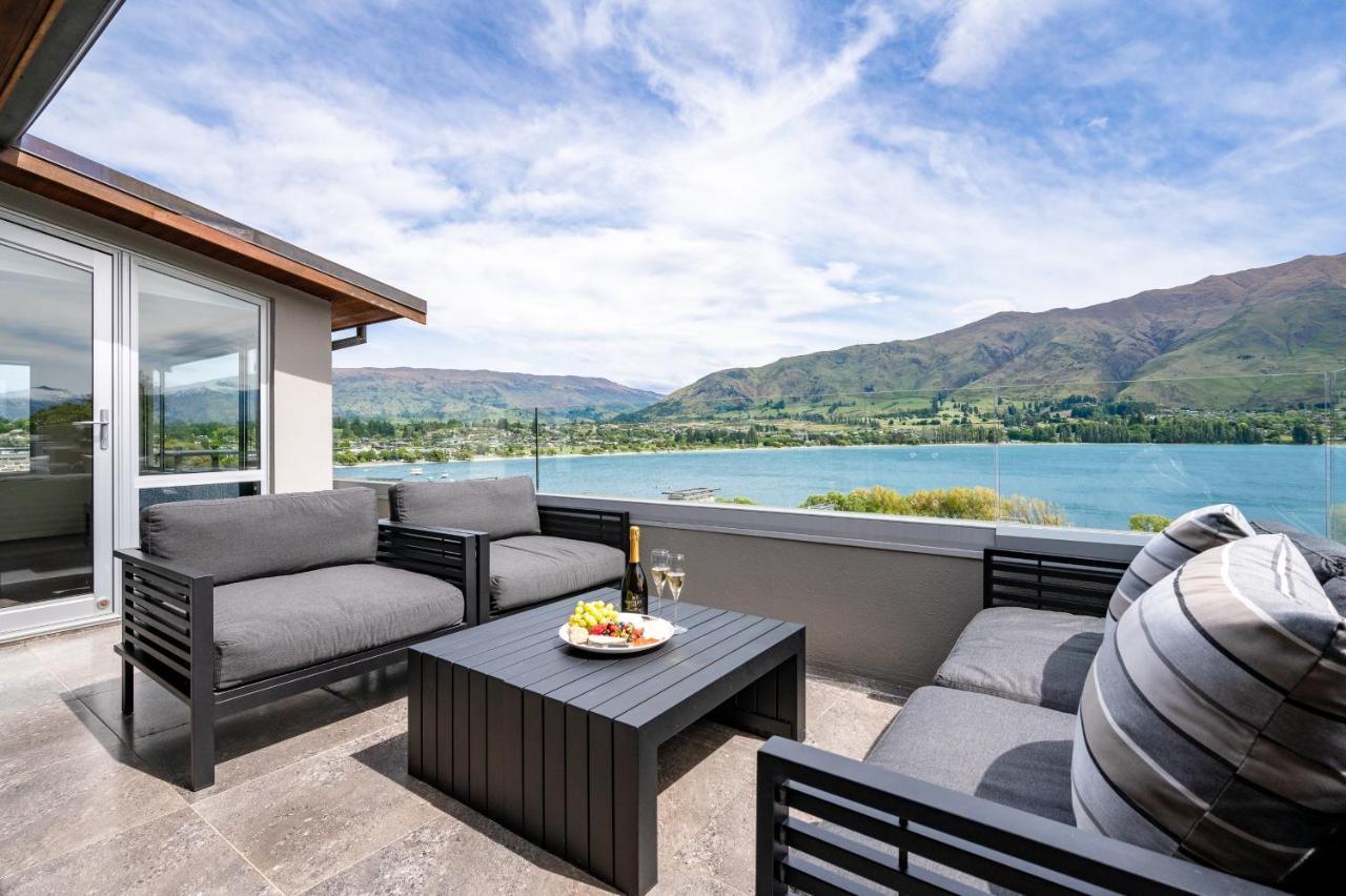 Luxury Lakeview Vista Apartment Wanaka Exterior foto