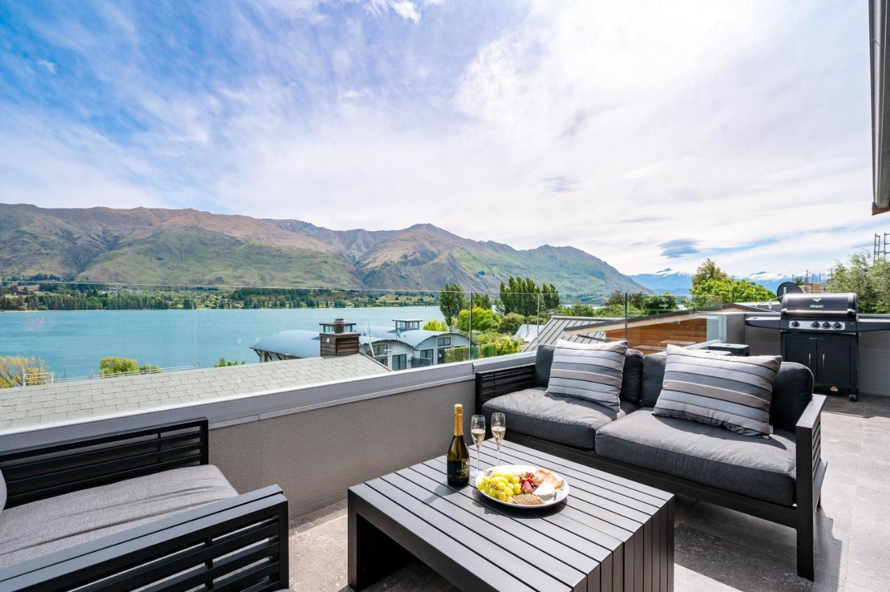 Luxury Lakeview Vista Apartment Wanaka Exterior foto