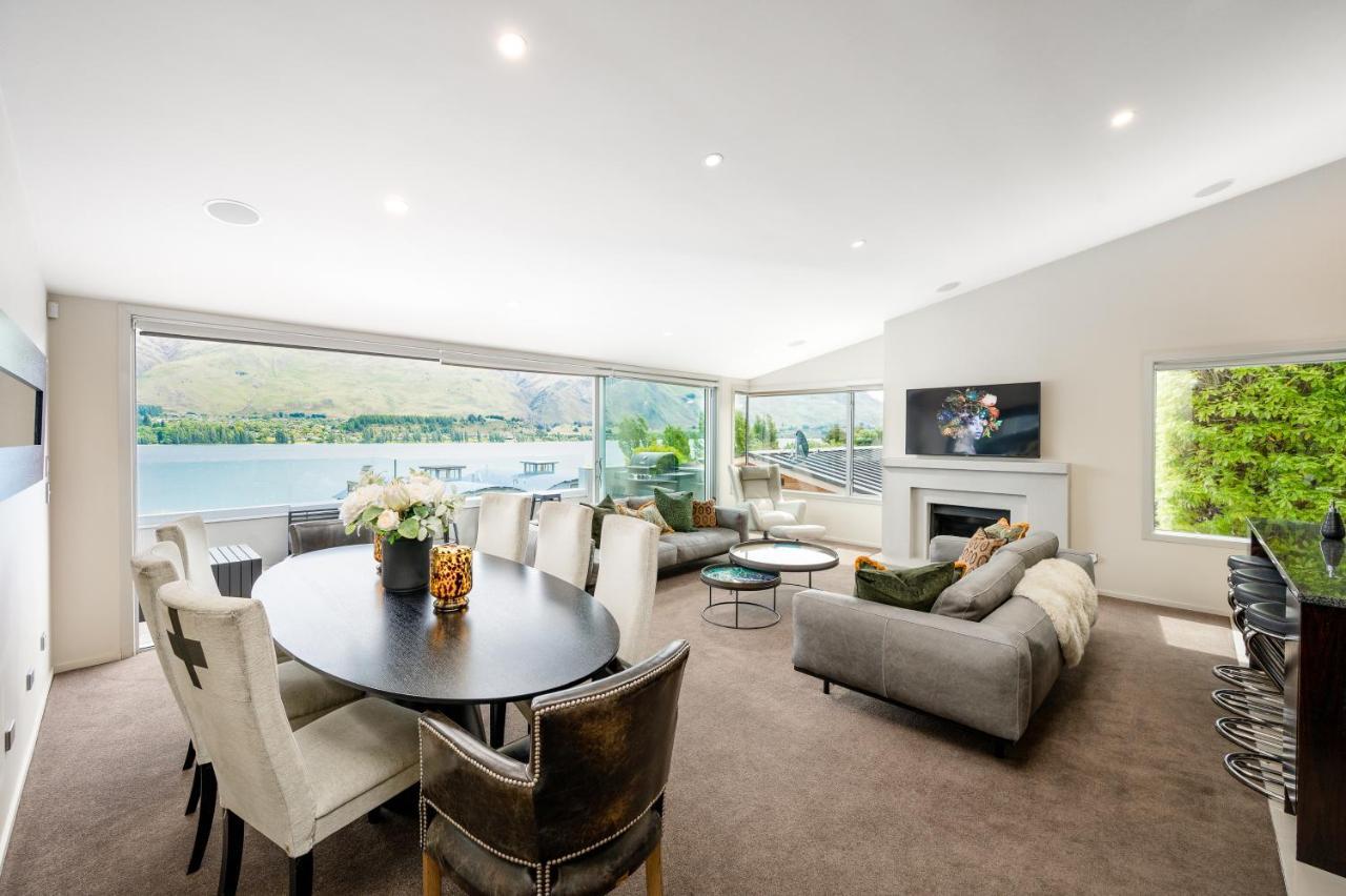 Luxury Lakeview Vista Apartment Wanaka Exterior foto
